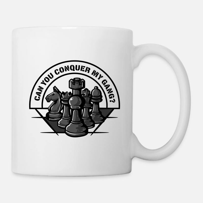 Can you conquer my gang? Sport Gift - Mug - white