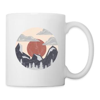 Circle Nature Gift Shirt - Mug - white - Right