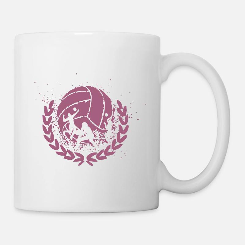 volleyball - Tasse - Weiß