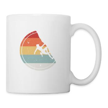 Escalade - Cadeau Vintage bloc rétro - Mug blanc - blanc - Droite