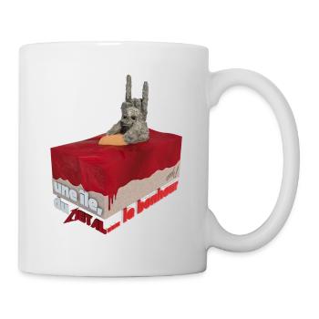 Une île, du Metal ... le bonheur ! - Mug blanc - blanc - Droite