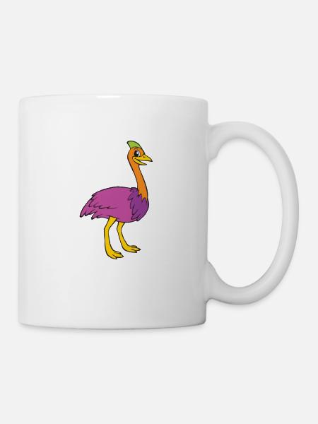 Ostrich - Mug - white