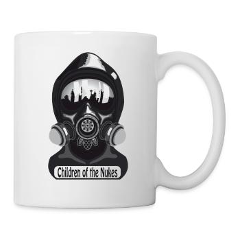 Masque à gaz - Mug blanc - blanc - Droite