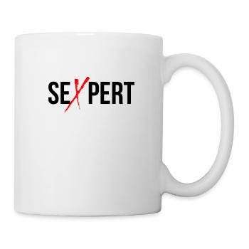 Sexpert - Mug blanc - blanc - Droite