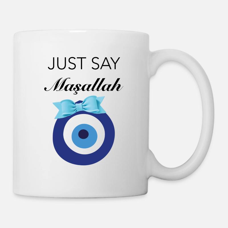 JUSTE DITES MASALLAH original - Mug blanc - blanc