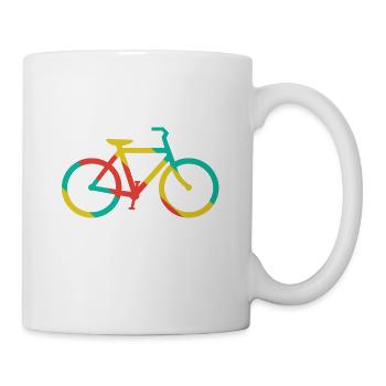 Vélo - cadeau d'été vélo rétro - Mug blanc - blanc - Droite