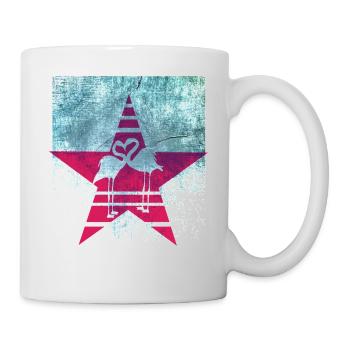 Flamingo heart - Mug - white - Right