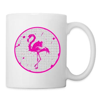 Pink flamingo - Mug - white - Right