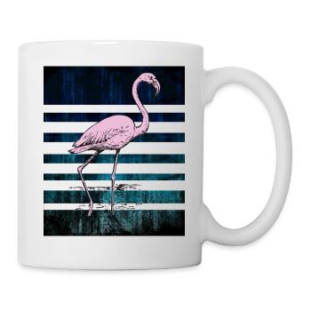 Pink flamingo - Mug - white - Right