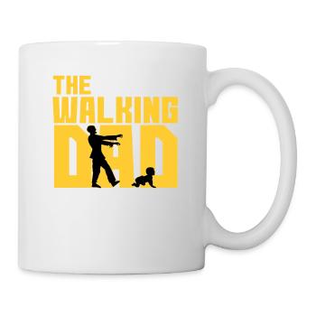 Walking Dad Vater Vatertag Papa Dad Daddy Väter - Tasse - Weiß - Rechts