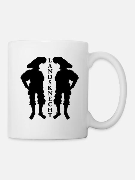 landsknecht - Tasse - Weiß