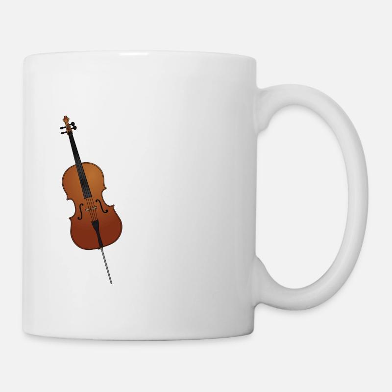 Cello - Tasse - Weiß