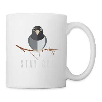 Pigeon Pigeon éleveur Pigeons Whispering oiseaux d'élevage - Mug blanc - blanc - Droite