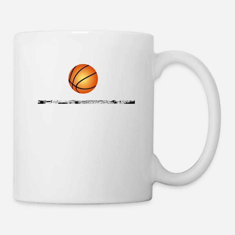 J'aime le basketball - Mug blanc - blanc