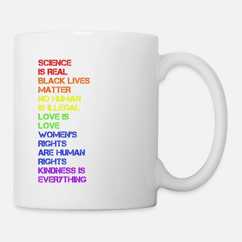 La science est réelle - LGBT - Mug blanc - blanc