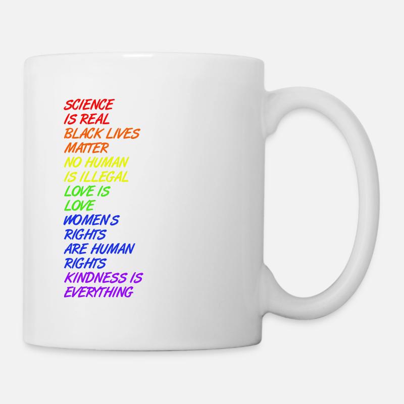 La science est réelle - LGBT - Mug blanc - blanc