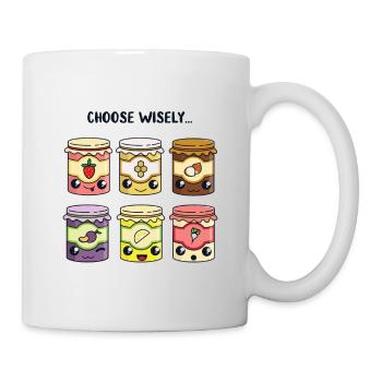 Süße Marmelade - Tasse - Weiß - Rechts