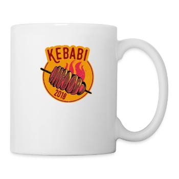 Cool Kebabi 2018 - 12 Jahre Rumgegammelt - Tasse - Weiß - Rechts