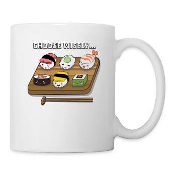 Sushi selection - Mug - white - Right