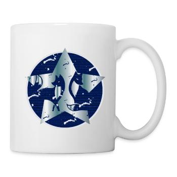 Fox in the star - Mug - white - Right