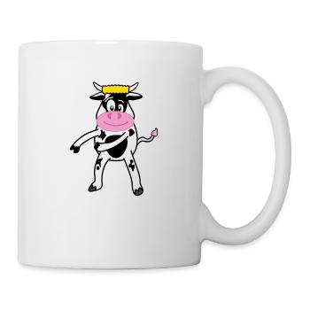 Floss Dance Déplacer Cow - Mug blanc - blanc - Droite