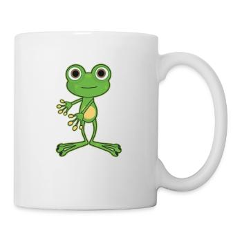 Floss Dance Move Frosch - Tasse - Weiß - Rechts