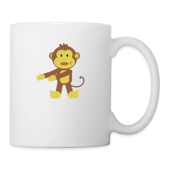 Floss Dance Move Monkey - Mug - white - Right