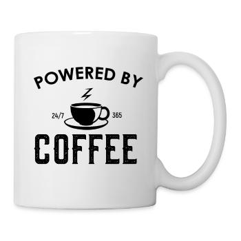 café - Mug blanc - blanc - Droite