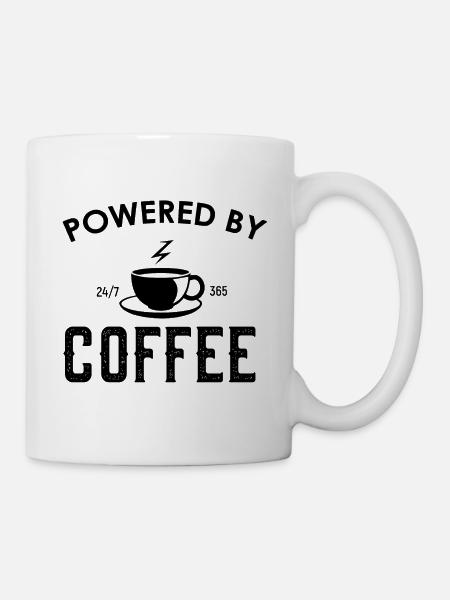 Kaffee - Tasse - Weiß