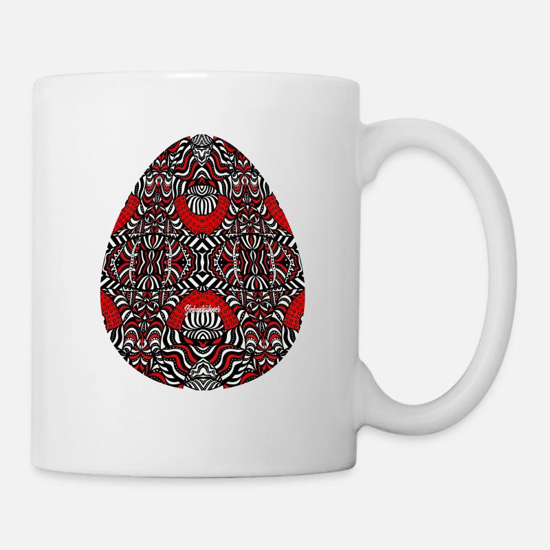 Art abstrait - Mug blanc - blanc