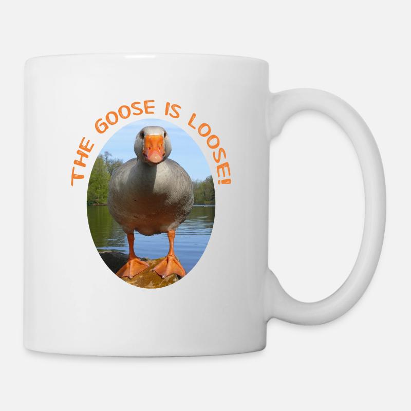 The Goose is loose! - Tasse - Weiß