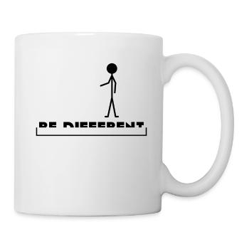 Be different - Mug - white - Right