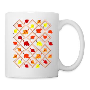Automne 4 - Mug blanc - blanc - Droite