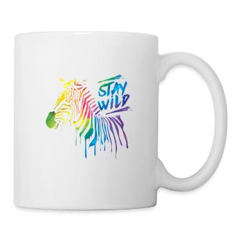 Zebra Boom! - Mug blanc - blanc - Droite