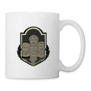 Philosophen-Shirt Metaphysica - Tasse - Weiß - Rechts