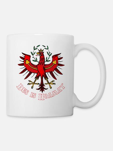 Tyrol est hoamat - Mug blanc - blanc