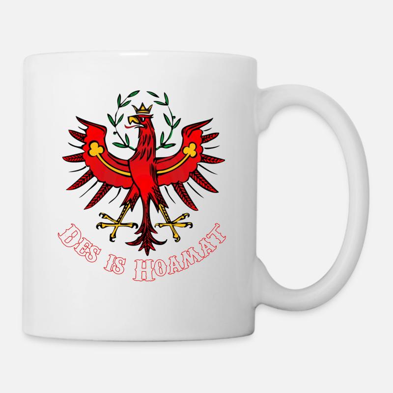 Tyrol est hoamat - Mug blanc - blanc