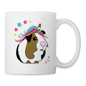 Cochon d'Inde Licorne - Mug blanc - blanc - Droite