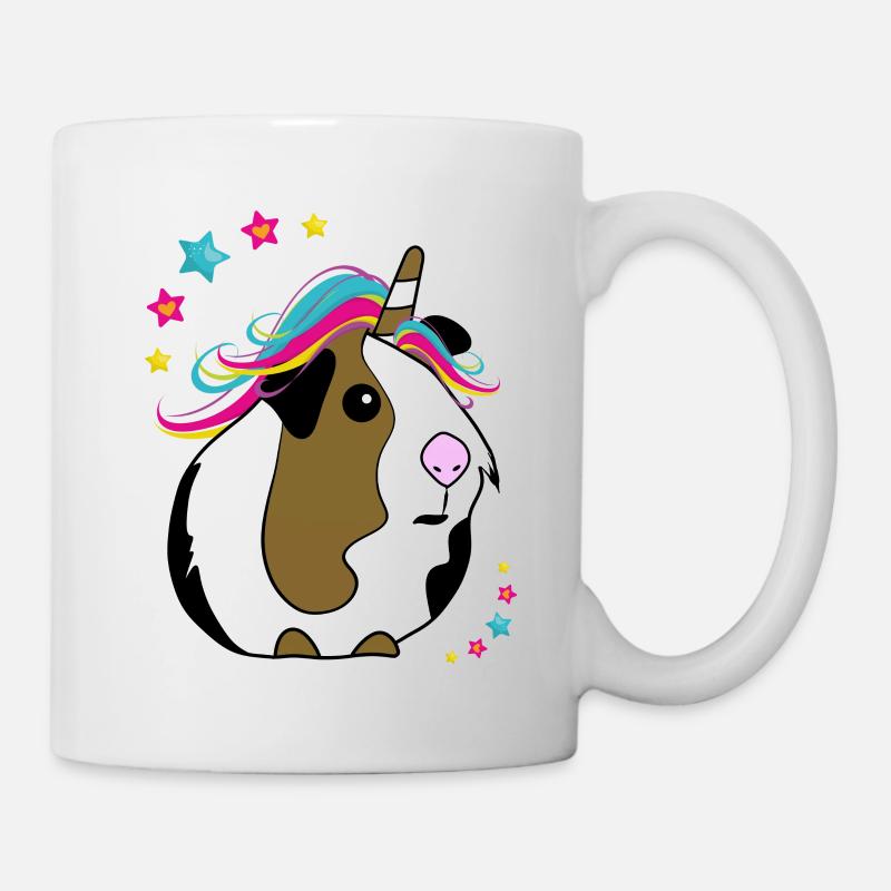 Cochon d'Inde Licorne - Mug blanc - blanc