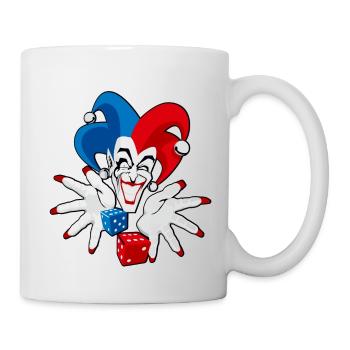 Joker - Tasse - Weiß - Rechts