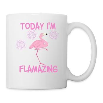 Today I'm Flamazing - Tasse - Weiß - Rechts