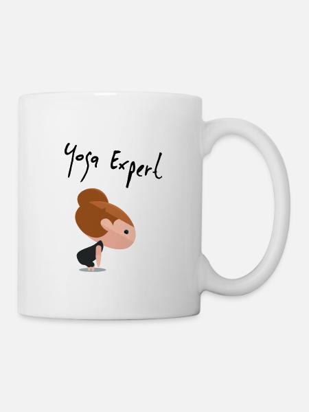 Yoga Expert Design - Mug - white