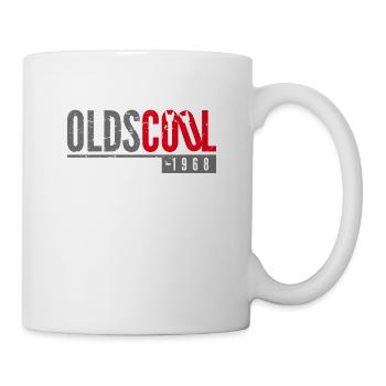 Oldscool - 1968 - Super cool lustig Geschenk - Tasse - Weiß - Rechts
