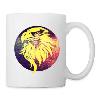 eagle head - Mug - white - Right