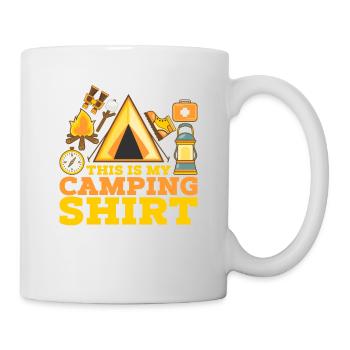 Shirt Camping Camper Camping Gift - Mug - white - Right