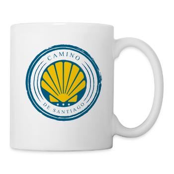 Camino De Santiago - Chemise de Chemin de Saint-Jacques - Mug blanc - blanc - Droite