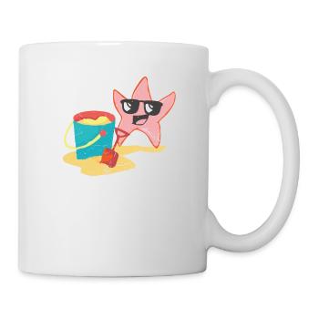 Beach time - Mug - white - Right