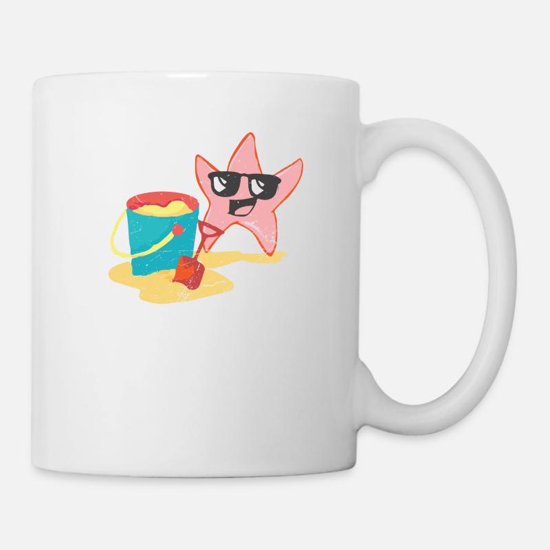 Beach time - Mug - white