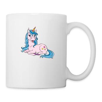 Einhorn - Tasse - Weiß - Rechts