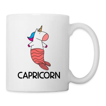 Zodiac sign Capricorn Capricorn constellation unicorn - Mug - white - Right